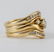 14k Gold 4/5 CTTW Ladies Diamond Cocktail Ring - 4