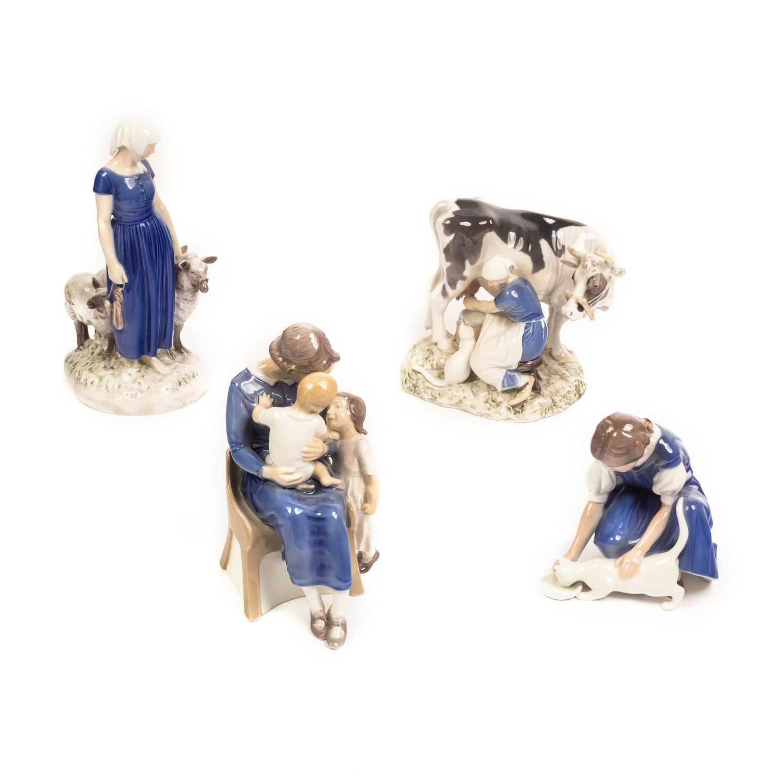 Bing & Grondahl Figurines ESTATE COLLECTION LOT (1 of 10)