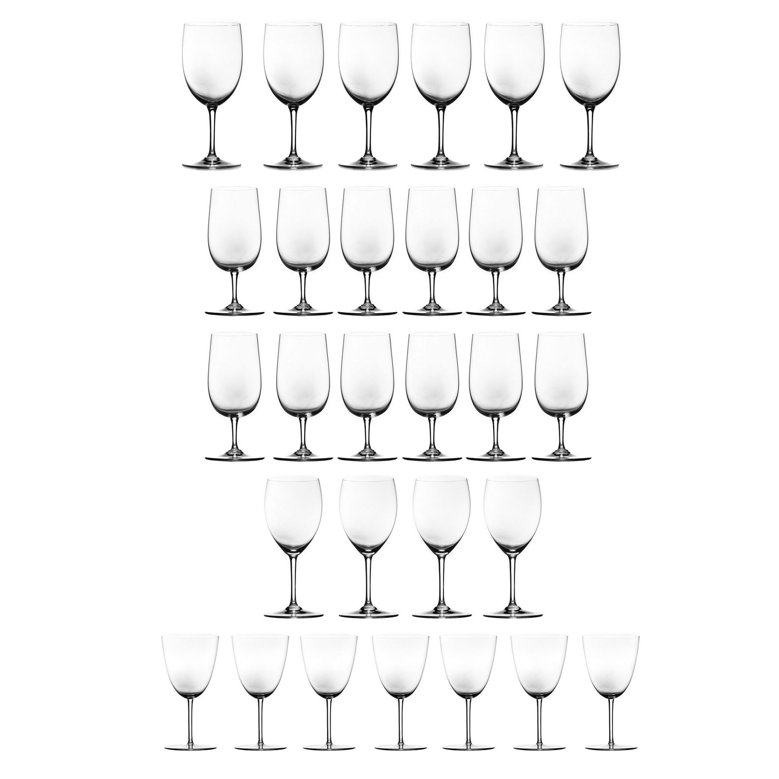 Baccarat French Crystal 31 Piece Stemware Set LOT (1 of 6)