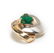 1.16 CTTW 14k Gold Pear Emerald Diamond Pendant - 5