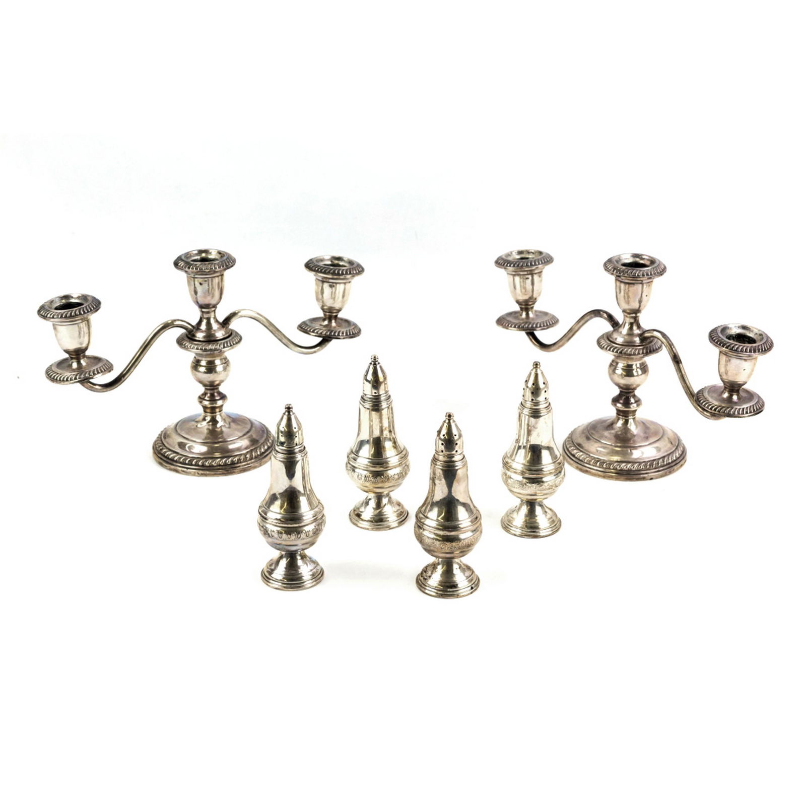 Sterling Silver S&P Shaker Candlestick ESTATE LOT (1 of 7)