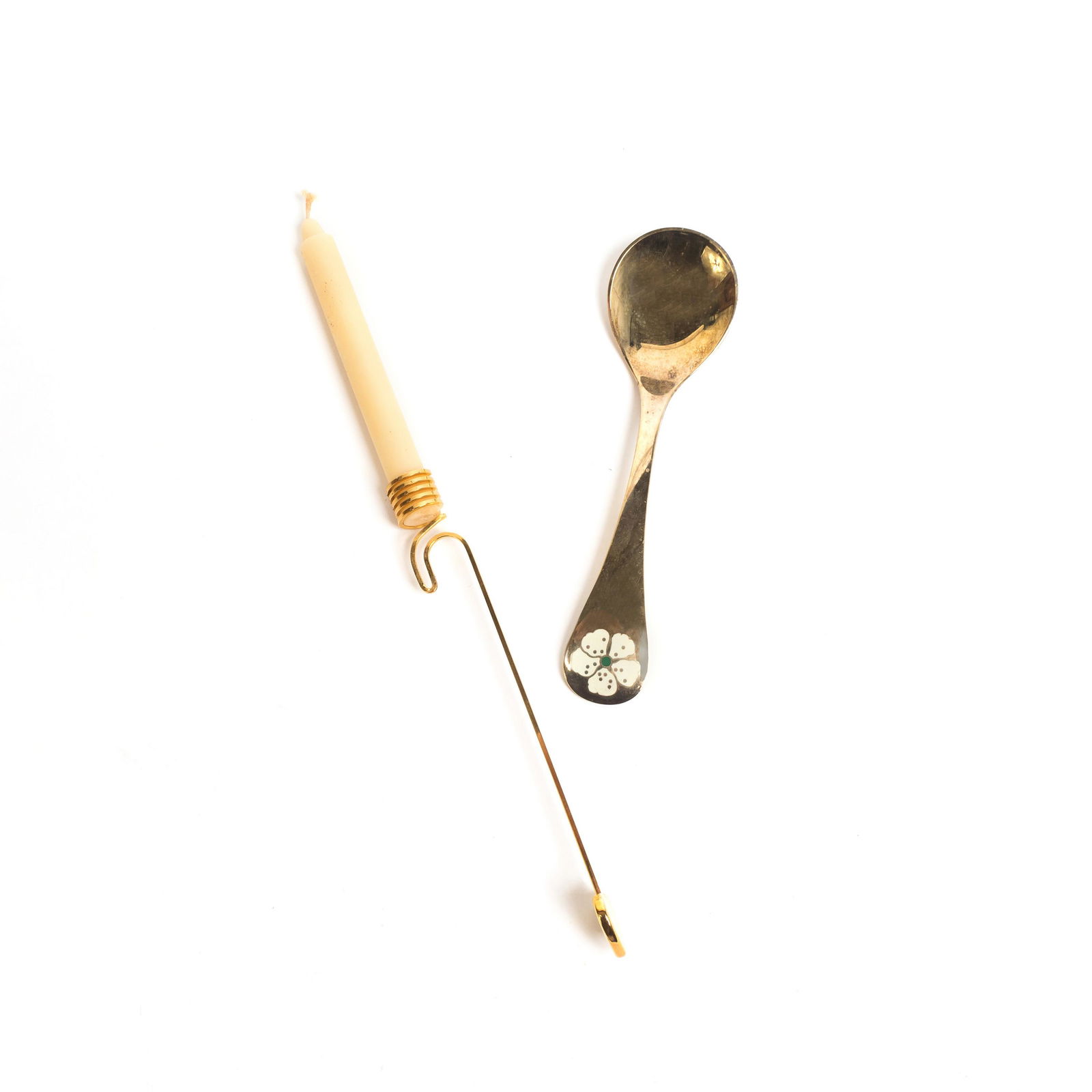 Georg Jensen Sterling Silver Spoon & Candleholder (1 of 9)