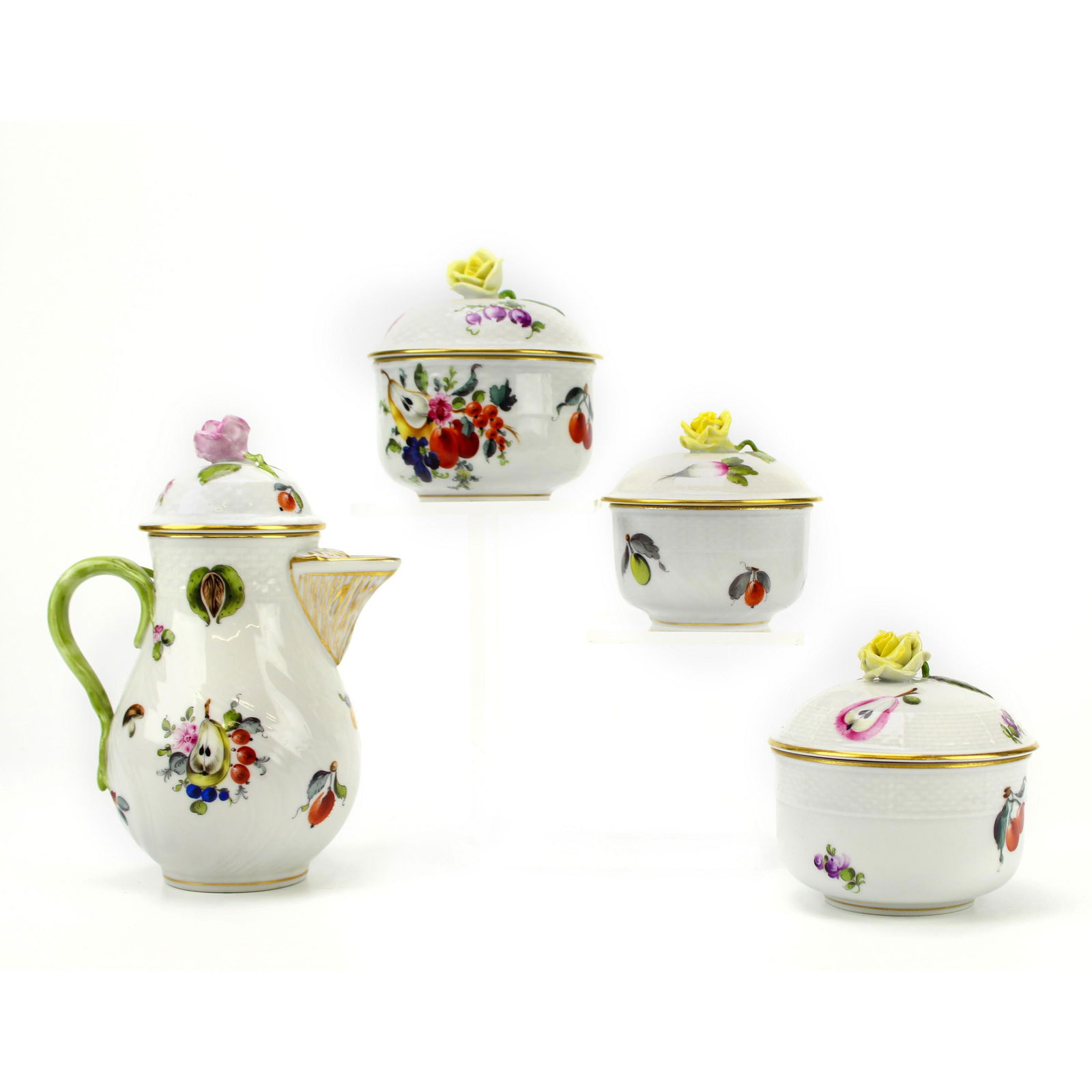 Herend Market Garden Creamer Sugar Bowl ESTATE LOT (1 of 12)