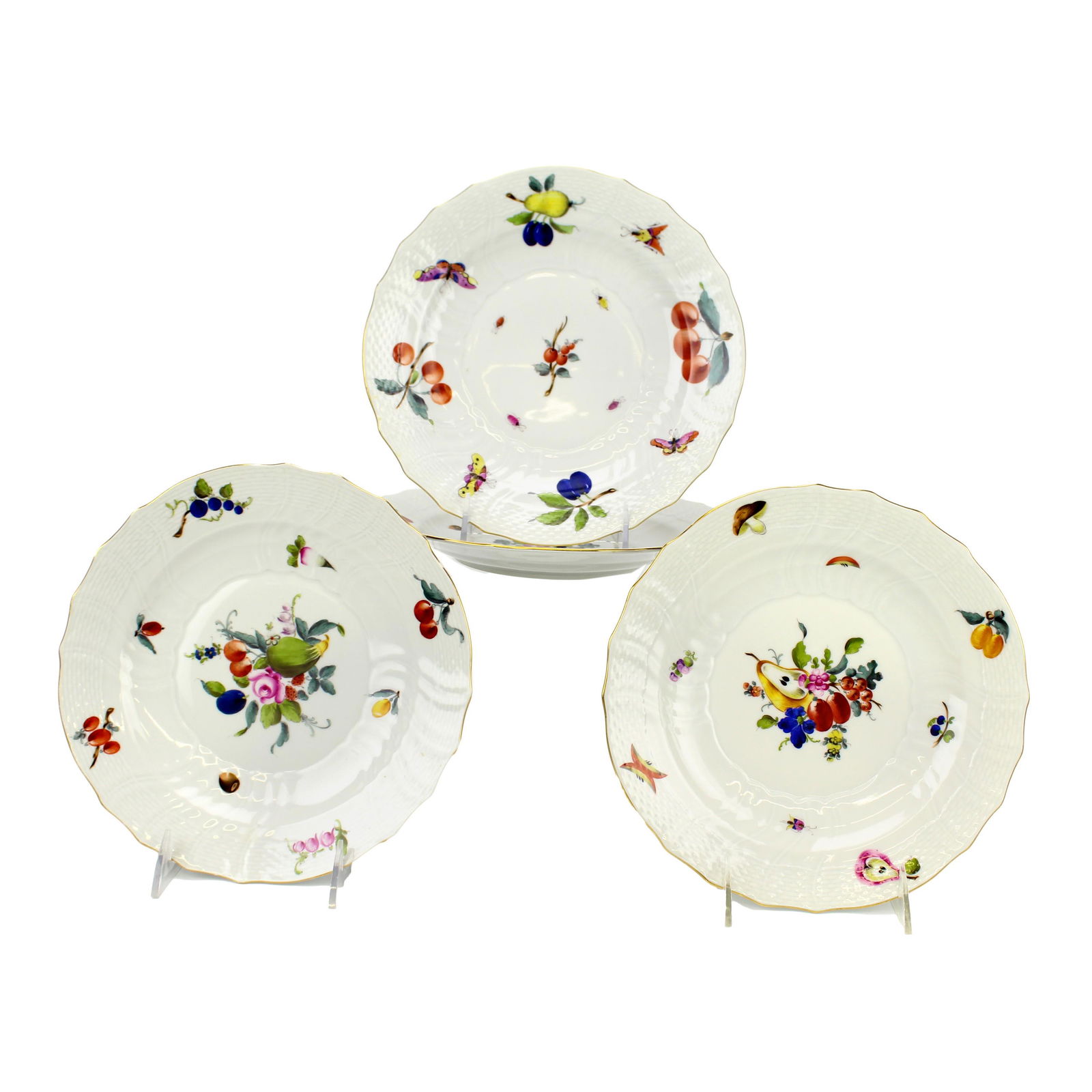 Herend Market Garden 4 Pc Dinner Luncheon Plates (1 of 6)