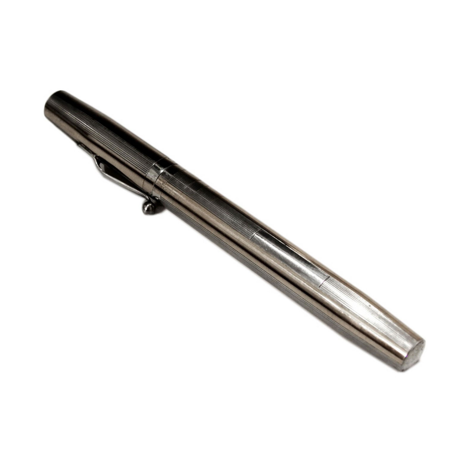 Cartier Art Deco Sterling Silver 14k Fountain Pen (1 of 5)