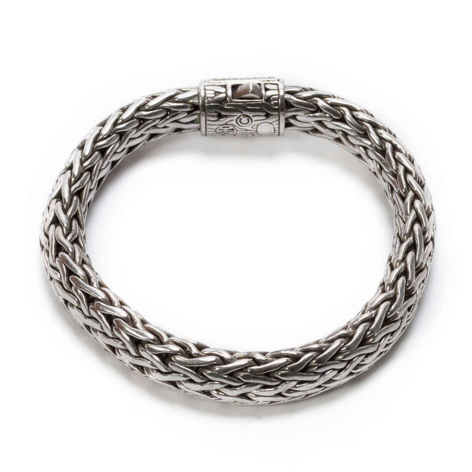 John Hardy Diamond, Sterling Silver Chain Bracelet (1 of 9)