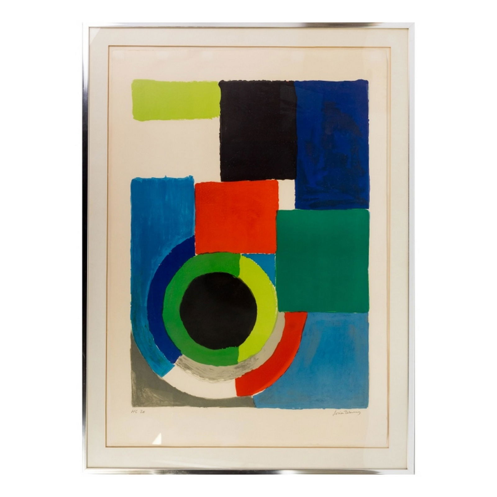 Sonia Delaunay 1885-1979 Abstract HC Lithograph (1 of 5)