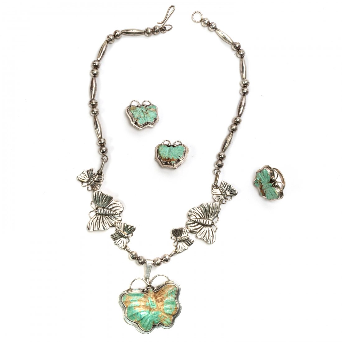 Native American Indian Sterling Turquoise Jewelry (1 of 9)