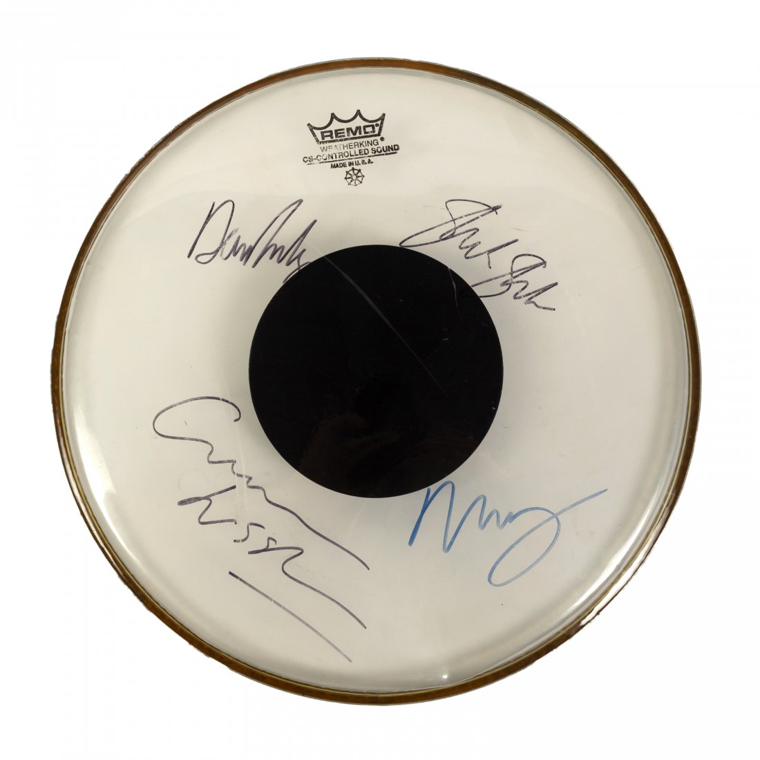 Signed CROSBY STILLS NASH YOUNG Band Drum Head (1 of 4)