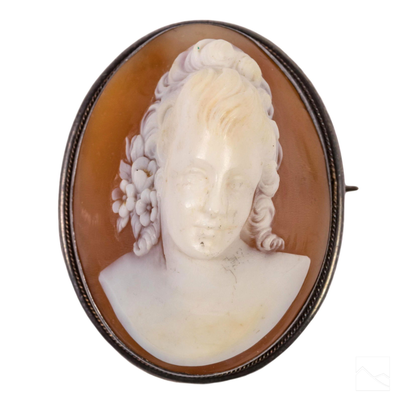 Victorian High Relief Full Face Neoclassical Cameo (1 of 6)