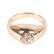 14k White Gold 3/4 Carat Diamond Solitaire Ring - 3