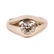 14k White Gold 3/4 Carat Diamond Solitaire Ring - 4