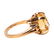 10k Gold Vintage LG 8 Carat Yellow Sapphire Ring - 3