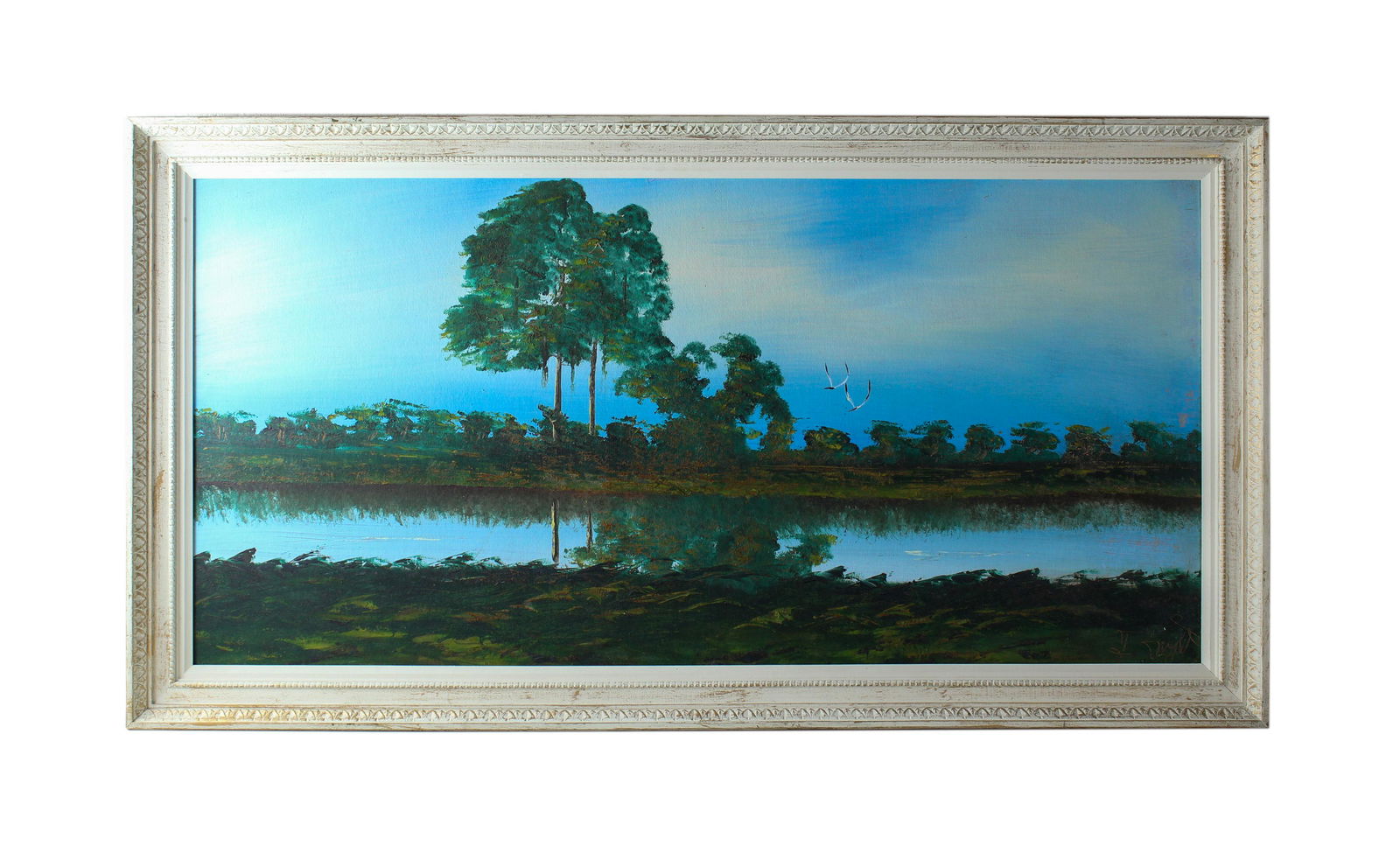 Isaac Knight (b.1941) Florida Highwaymen Painting (1 of 4)