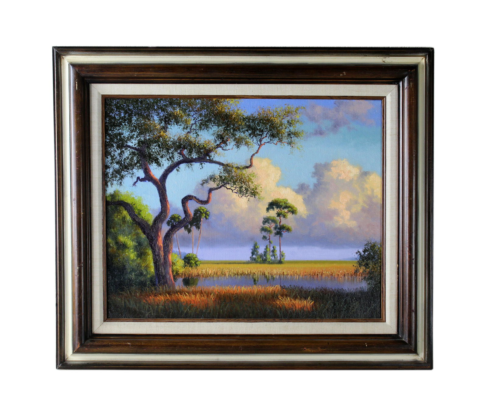 Don D Brown (b.1947) Indian River School Oil Painting (1 of 6)