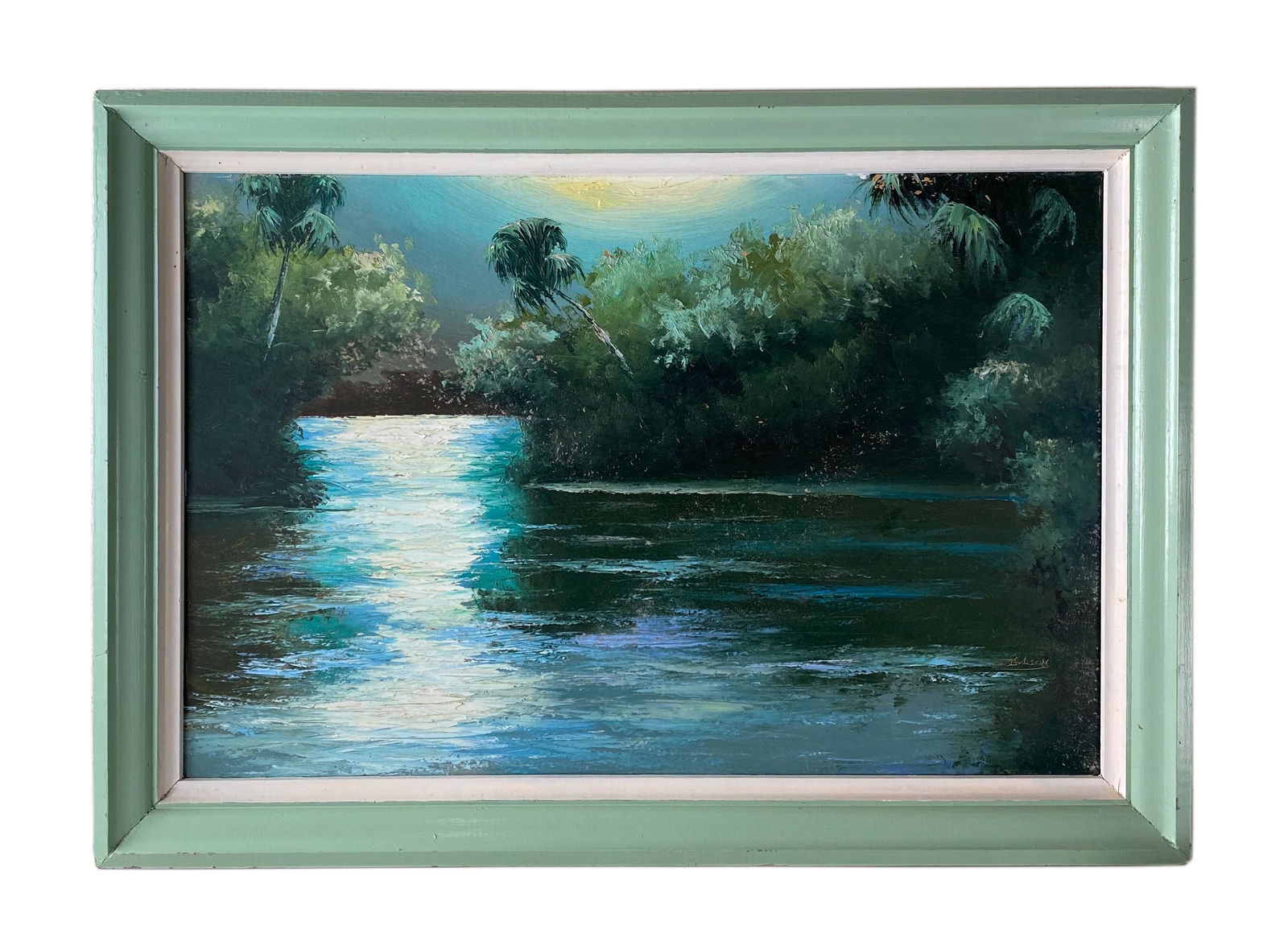 James Gibson 1938-2017 Florida Highwaymen Painting (1 of 6)