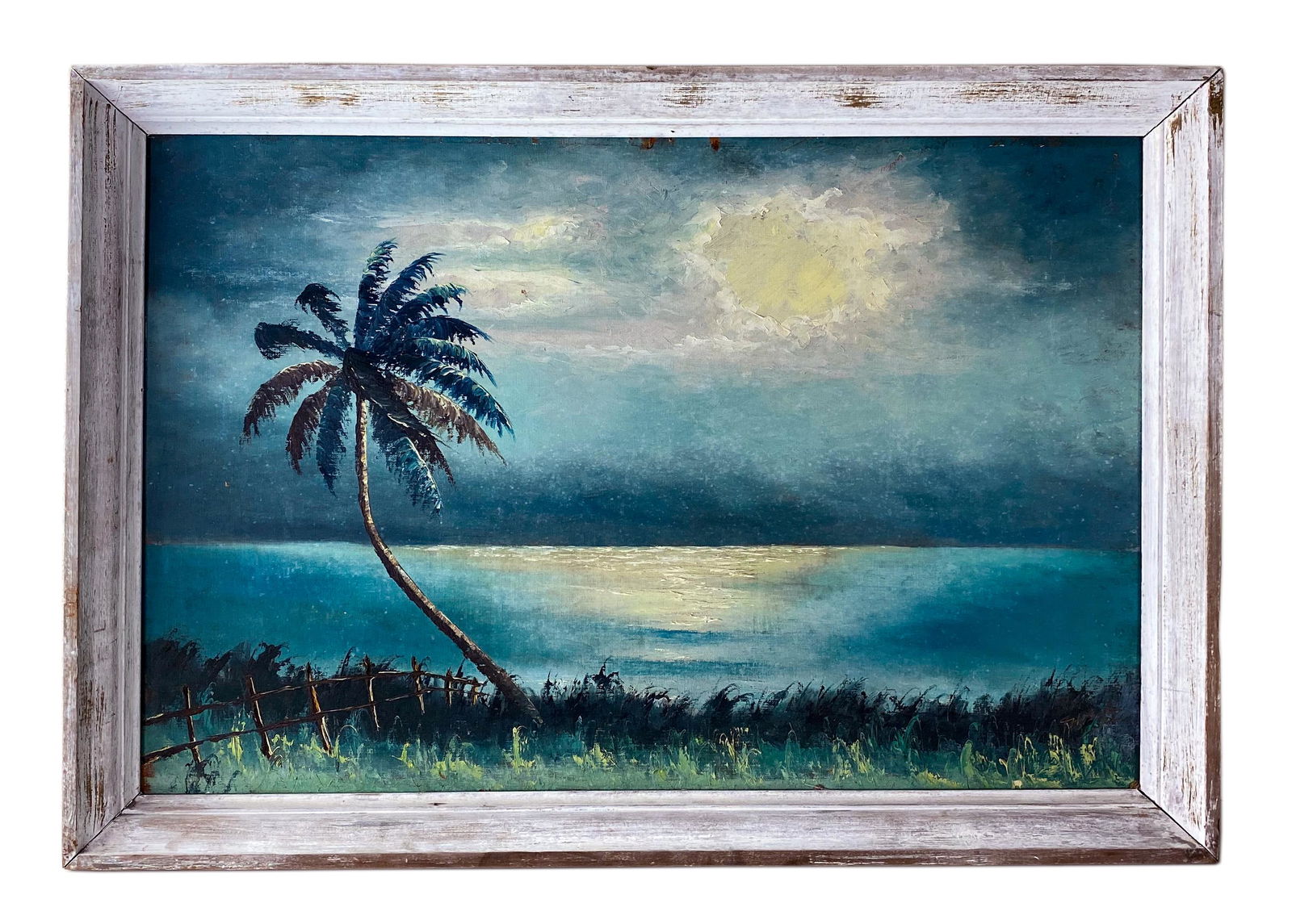 Hezekiah Baker (1940-2007) Florida Highwaymen Painting (1 of 5)