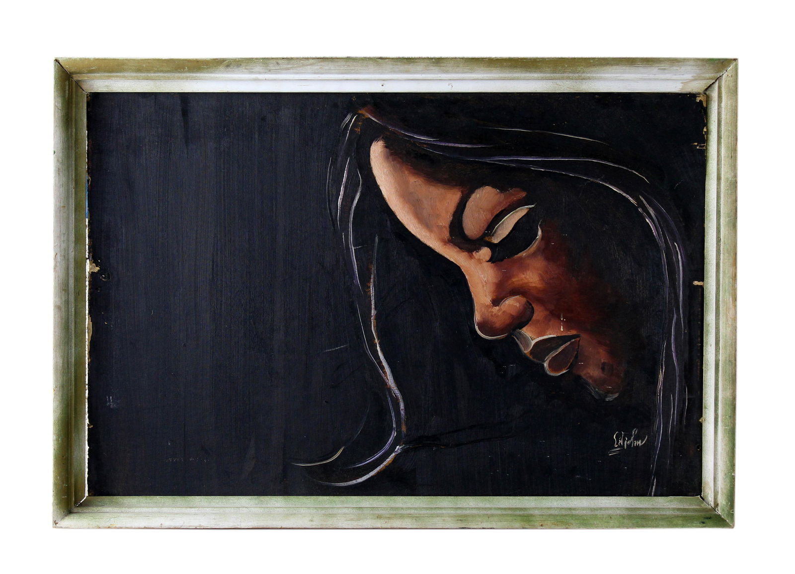 John Maynor 1948-2016 Florida Highwaymen Painting (1 of 4)