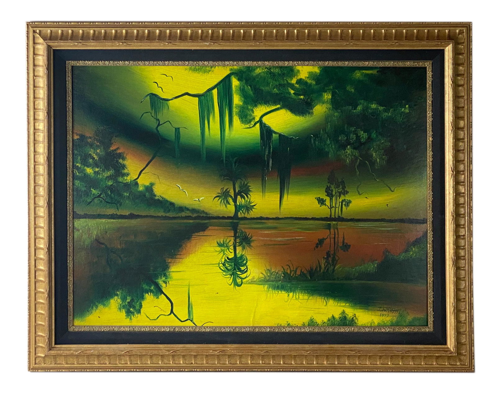 Johnny Wright Florida Indian River School Painting (1 of 5)