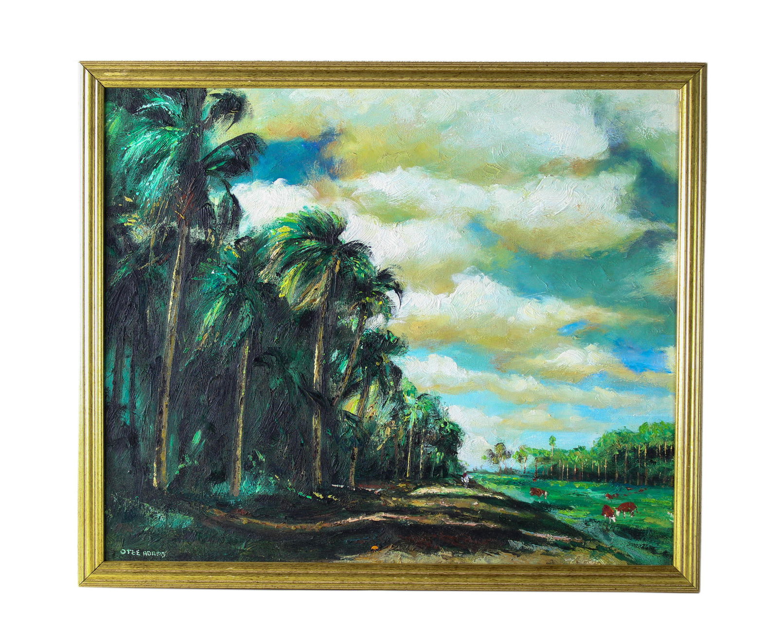 Otee Adams Florida Indian River School Painting (1 of 4)