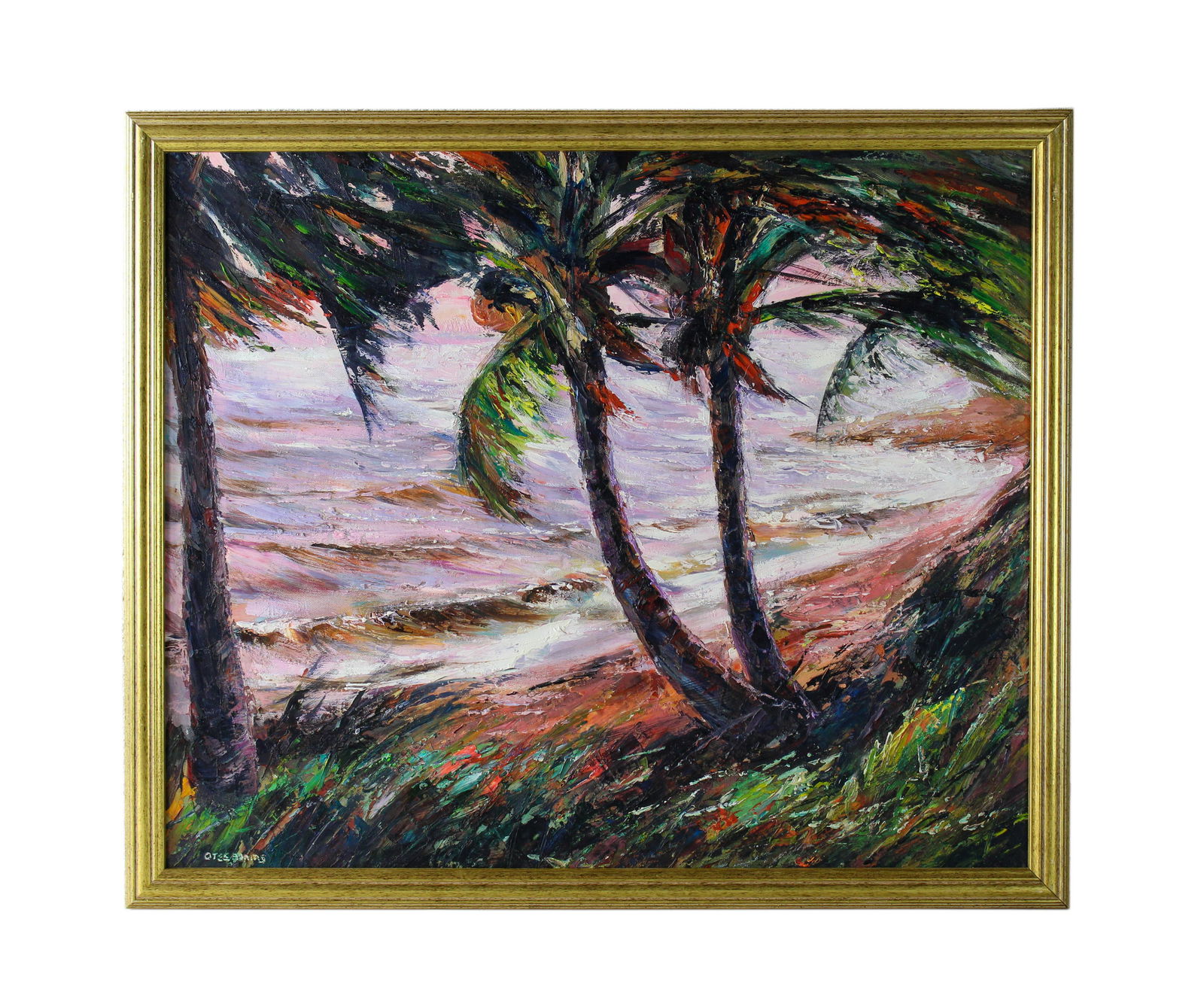 Otee Adams Florida Indian River School Painting (1 of 5)