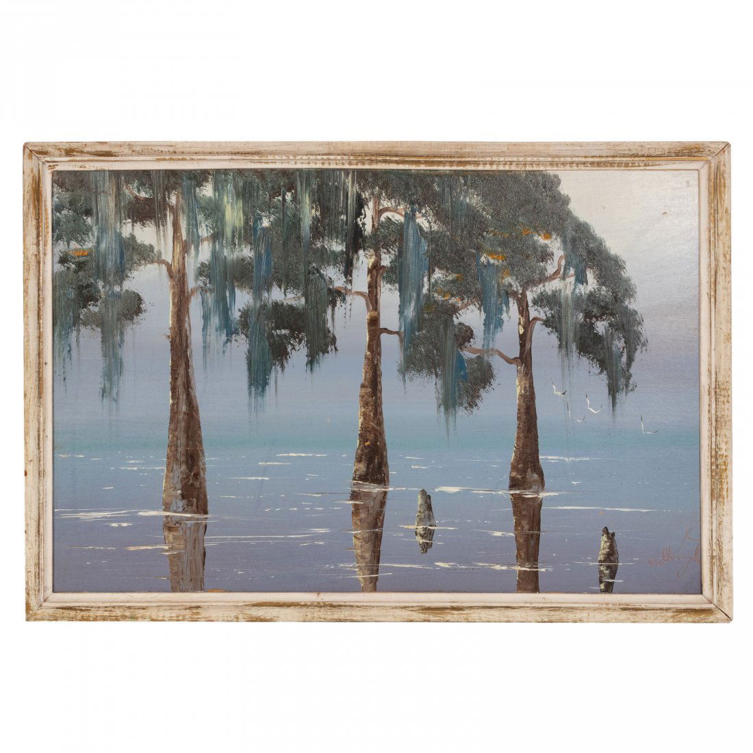 Isaac Knight (b.1941) Florida Highwaymen Painting (1 of 5)