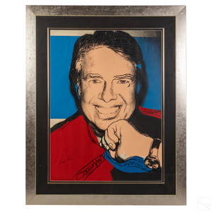 Andy Warhol (1928-1987) Jimmy Carter II SIGNED
