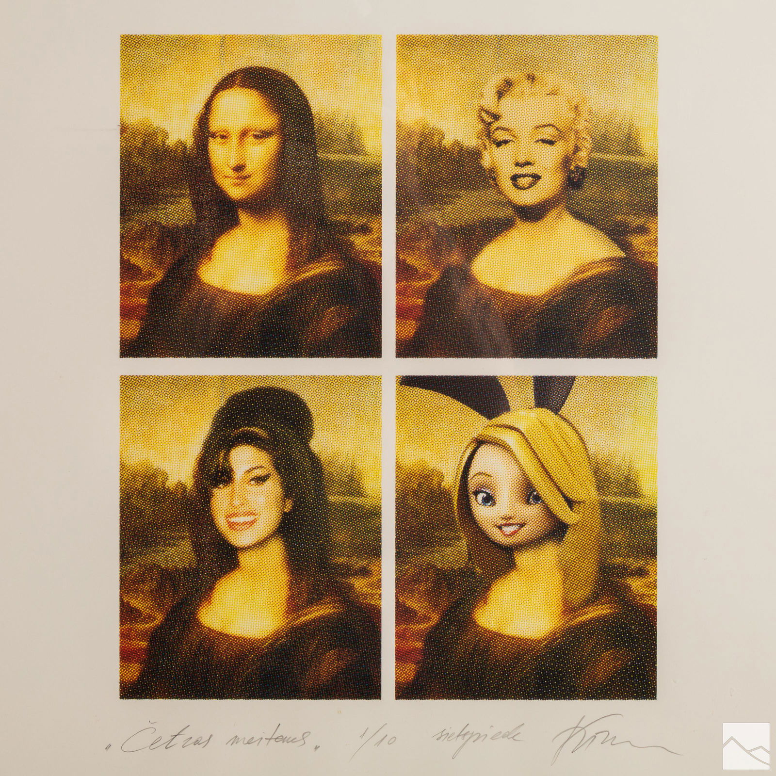 Franceszka Kirke (b.1953) LE Modernist Screen Mesh (1 of 6)