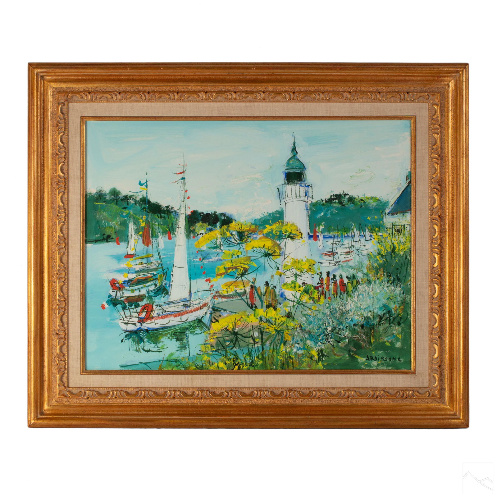 Yolande Ardissone b.1927 French Landscape Painting (1 of 7)