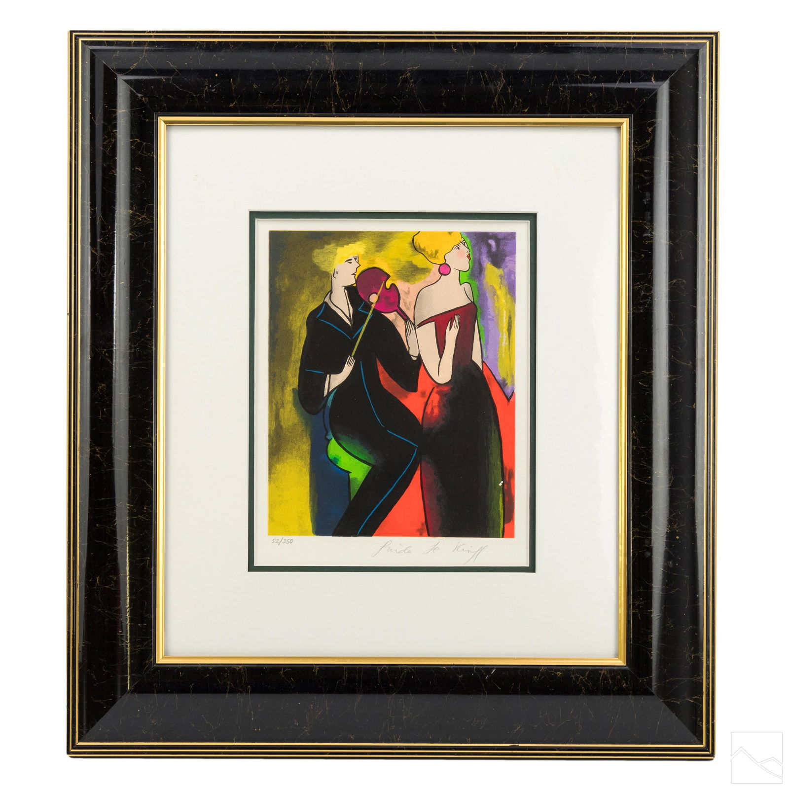 Linda Le Kinff B.1949 Signed LE Serigraph On Paper (1 of 6)