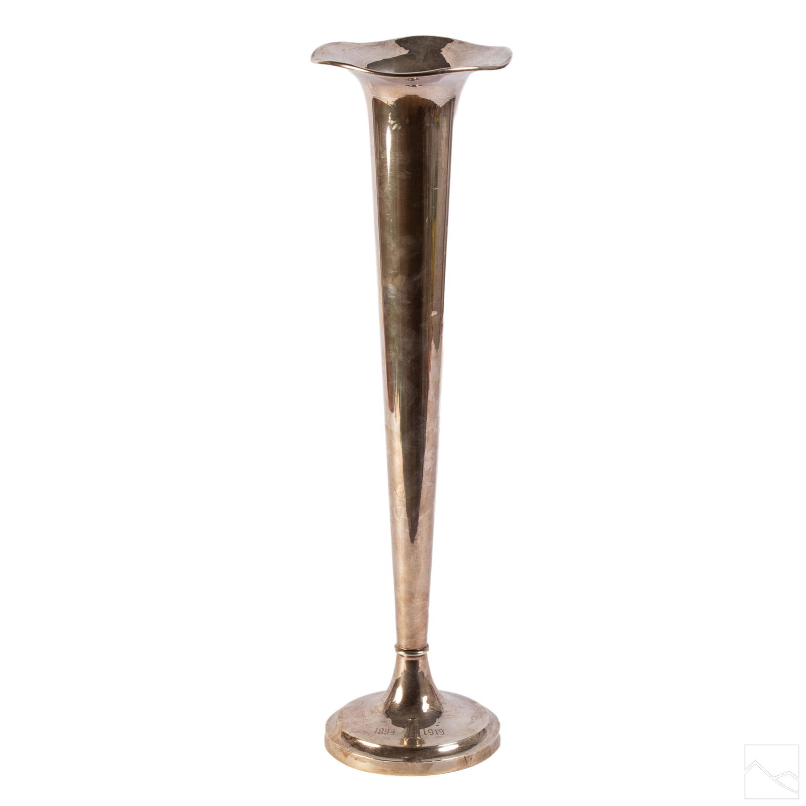 Wilcox Roth Co. 20" Sterling Silver Trumpet Vase (1 of 6)