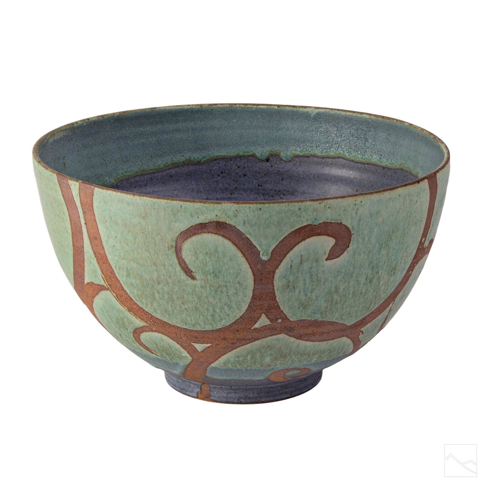 Liz Kinder b. 1969 Studio Art Pottery Centerpiece (1 of 6)