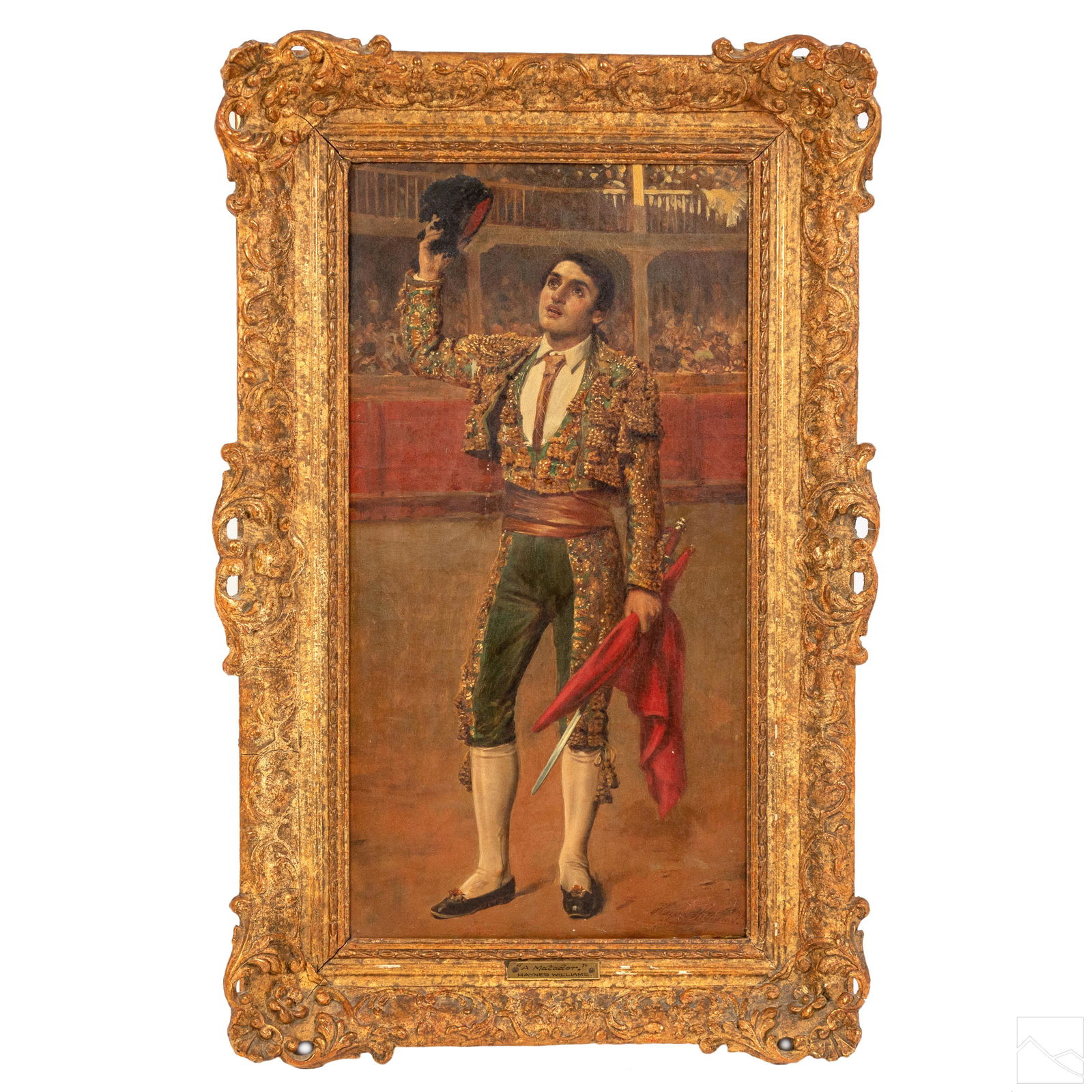 John Haynes Williams (1836-1908) Matador Painting (1 of 6)
