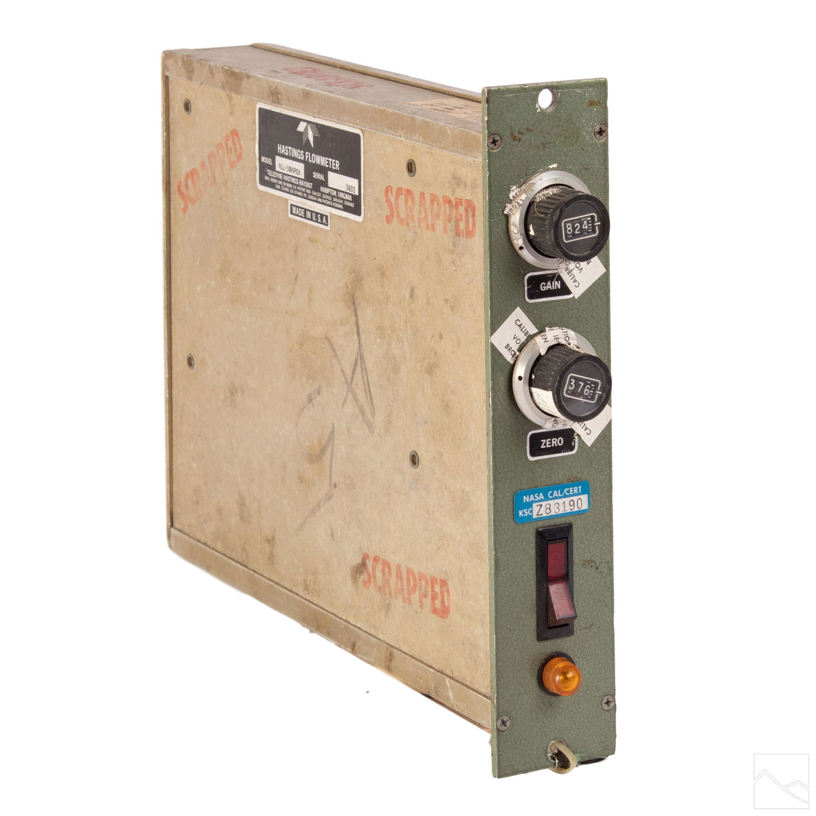 NASA Space Shuttle Program GSE Shuttle Flow Meter (1 of 9)