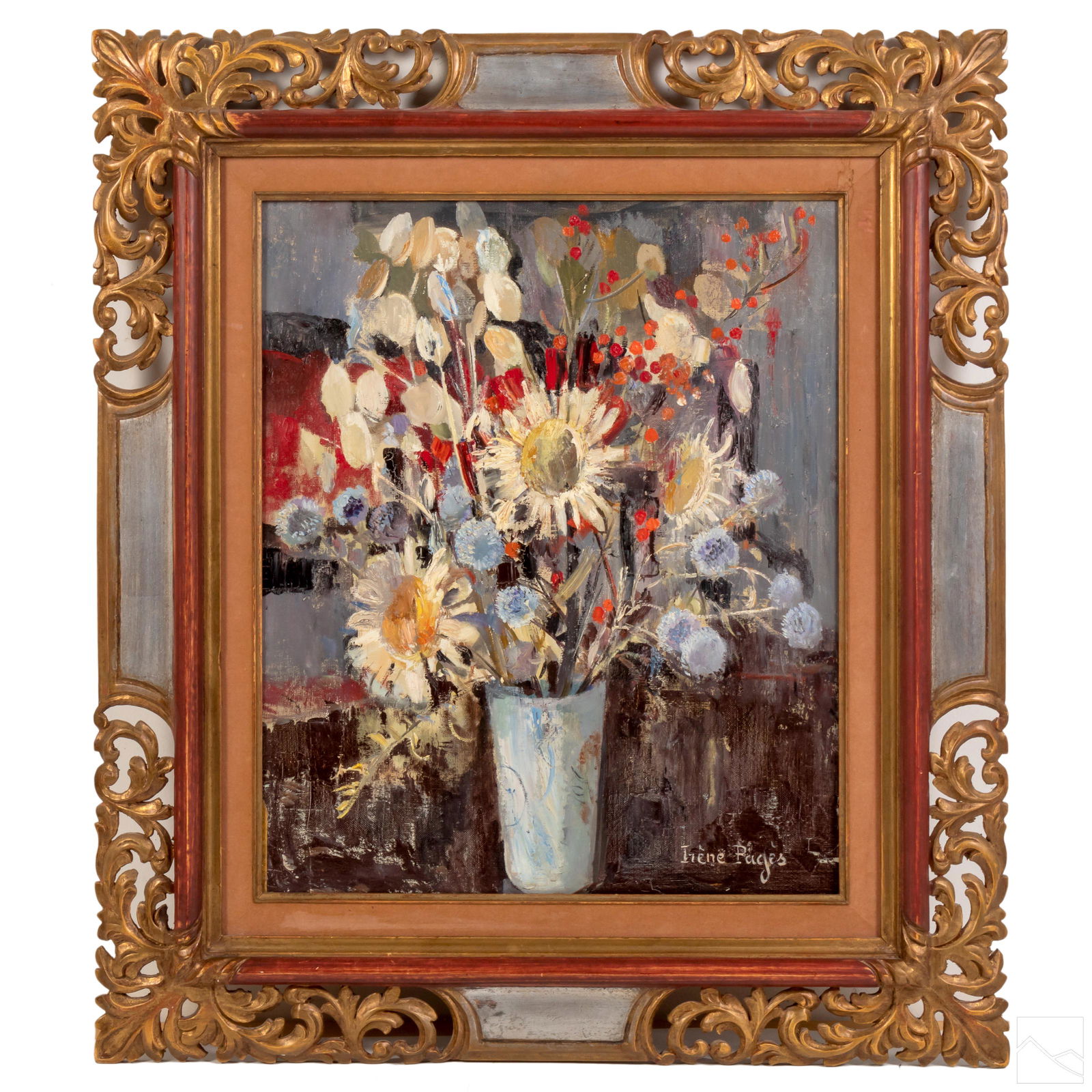 Irene Pages b1934 Paris School Still Life Painting (1 of 6)