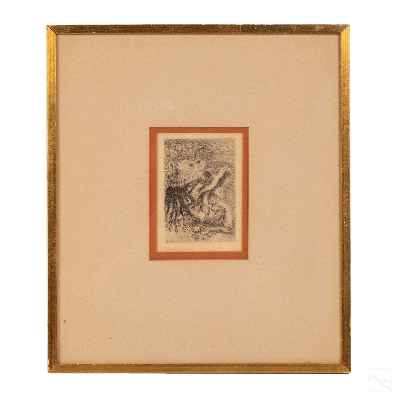 Pierre Auguste Renoir (1841-1919) Original Etching (1 of 5)