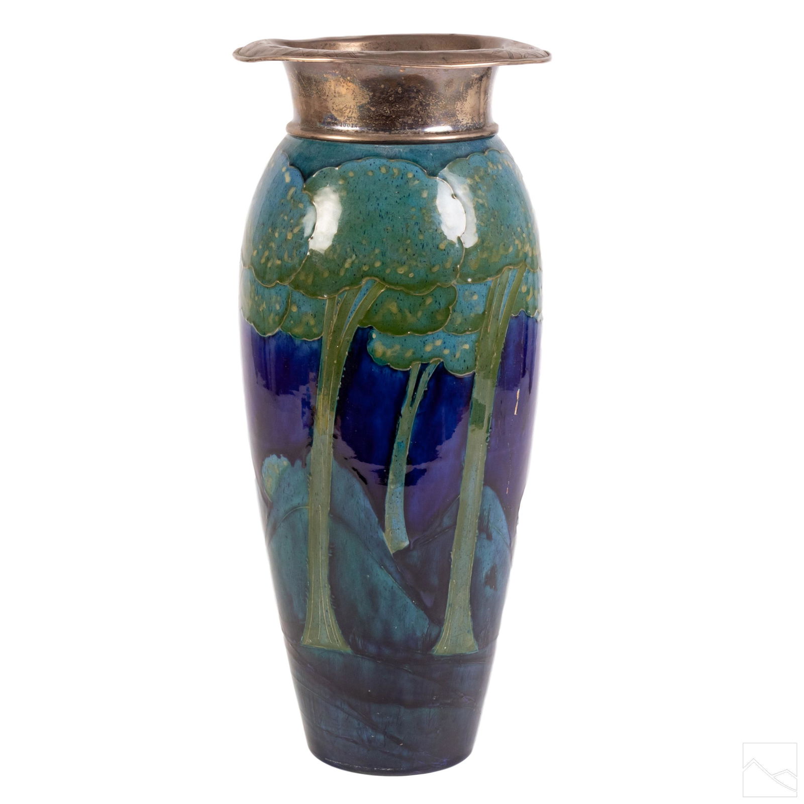 Walter Moorcroft Moonlit Landscape Pottery Vase (1 of 7)