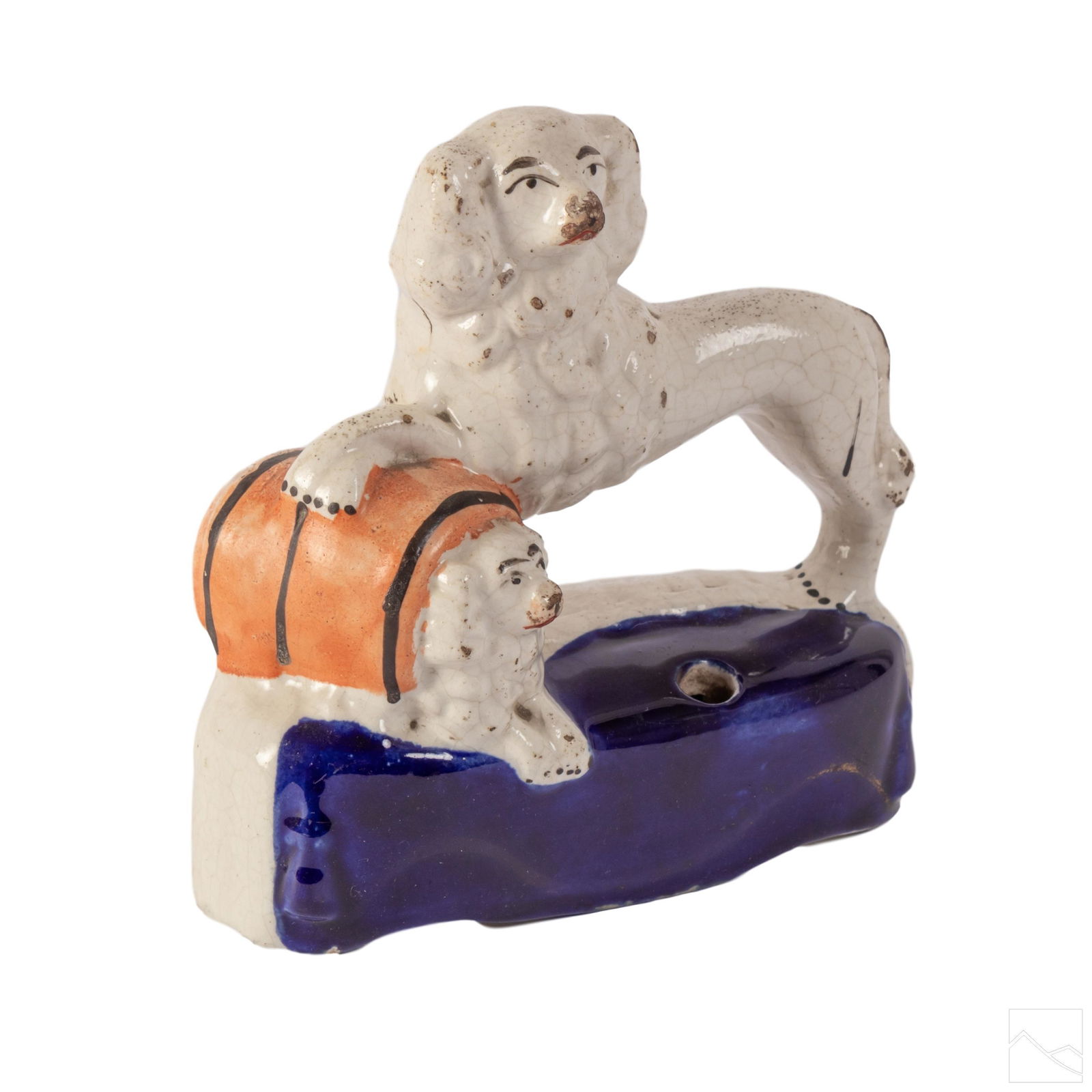 English Staffordshire Figure Spaniel Dog and Puppy (1 of 5)