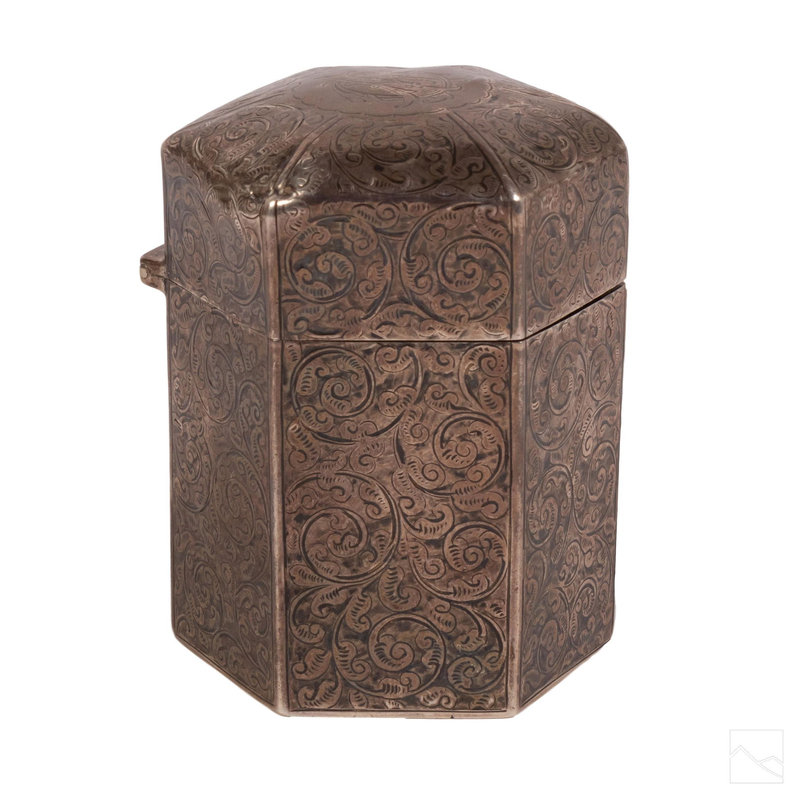 English Sterling Silver Glass Lined Jar & Stopper (1 of 11)