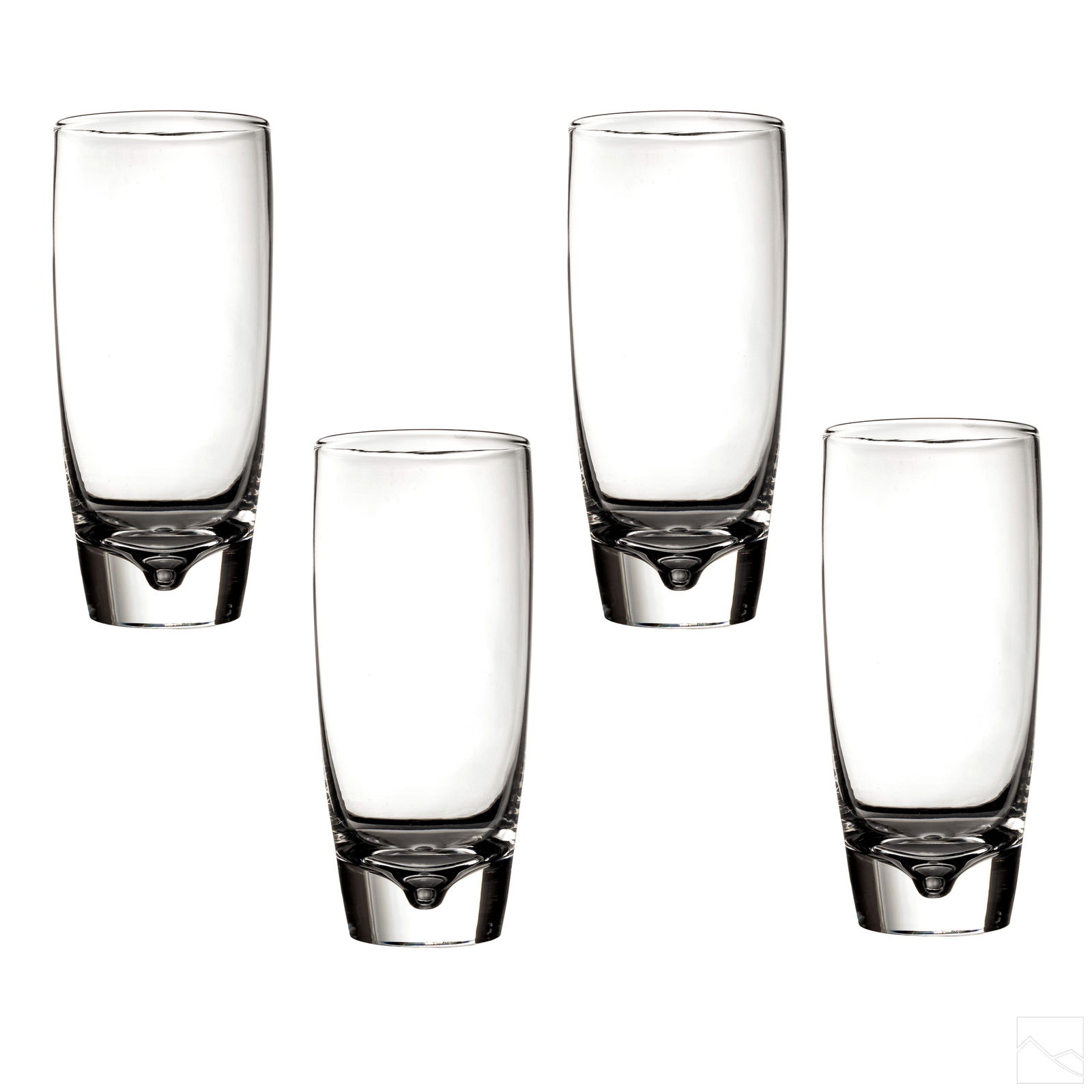 Steuben 7940 Dimple Highball Water Glass SET OF 4 (1 of 6)