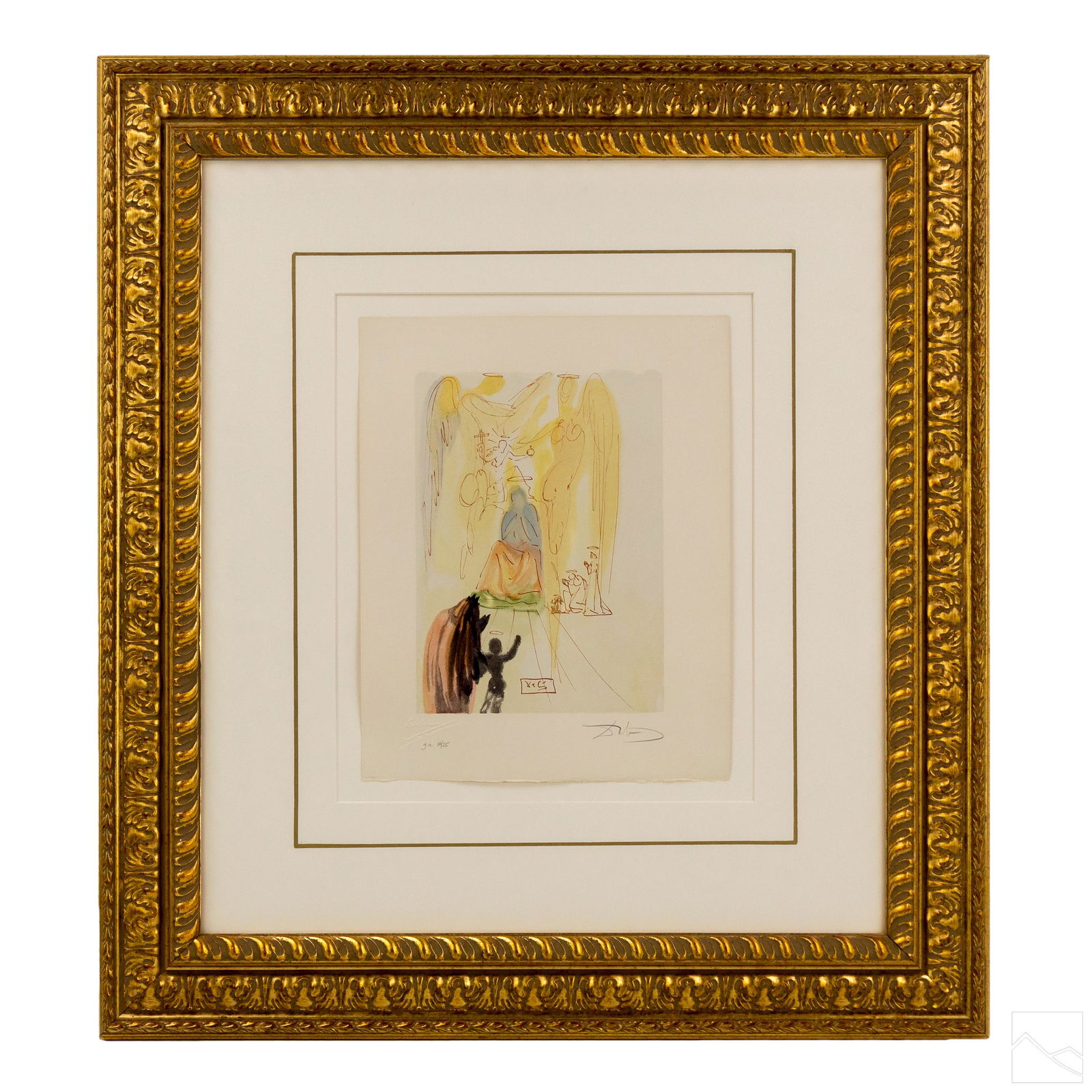 Salvador Dali Divine Comedy Paradise 23 LE Woodcut (1 of 6)