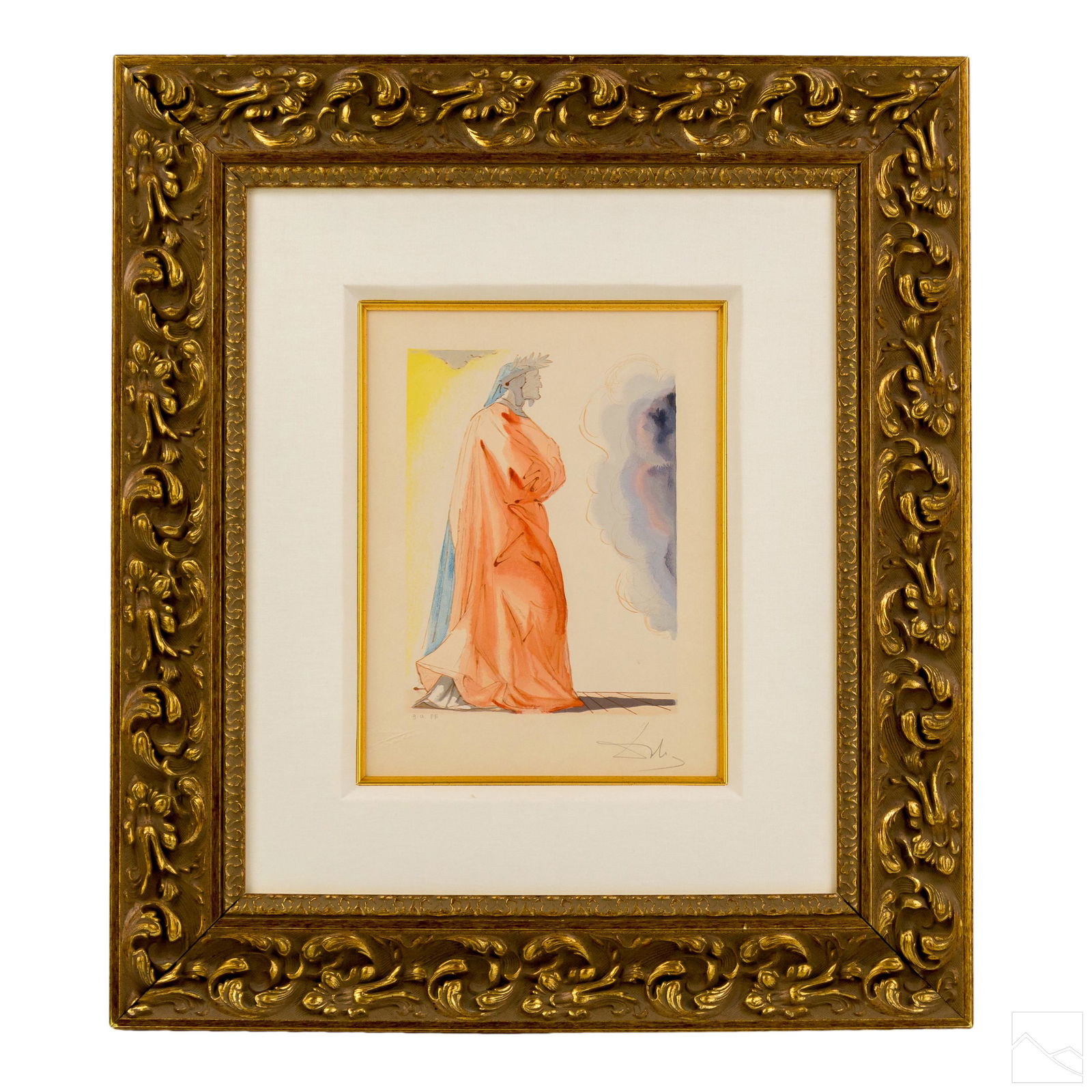 Salvador Dali Divine Comedy Paradise #1 LE Woodcut (1 of 7)