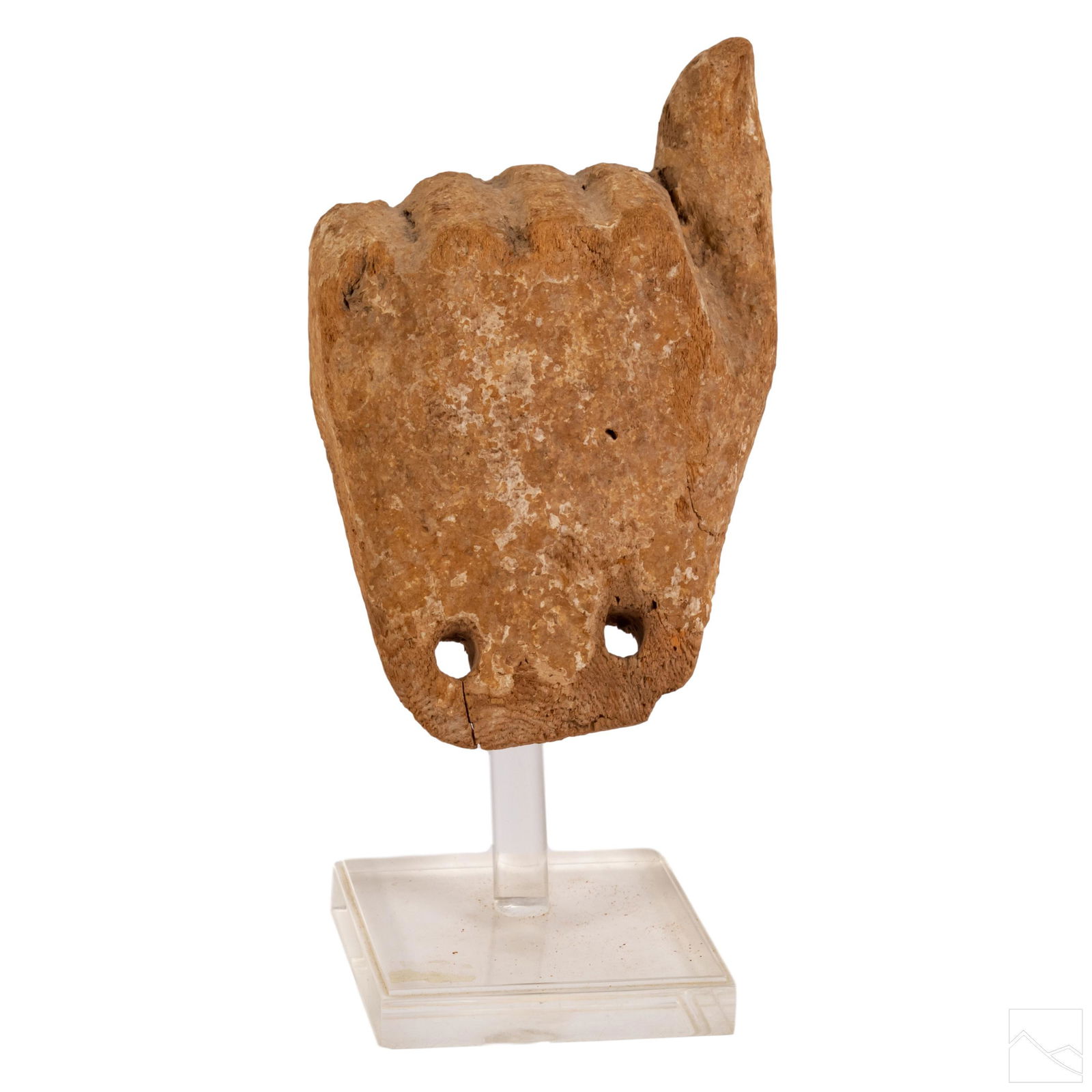 Ancient Egyptian RARE Carved Wooden Fisted Hand (1 of 6)
