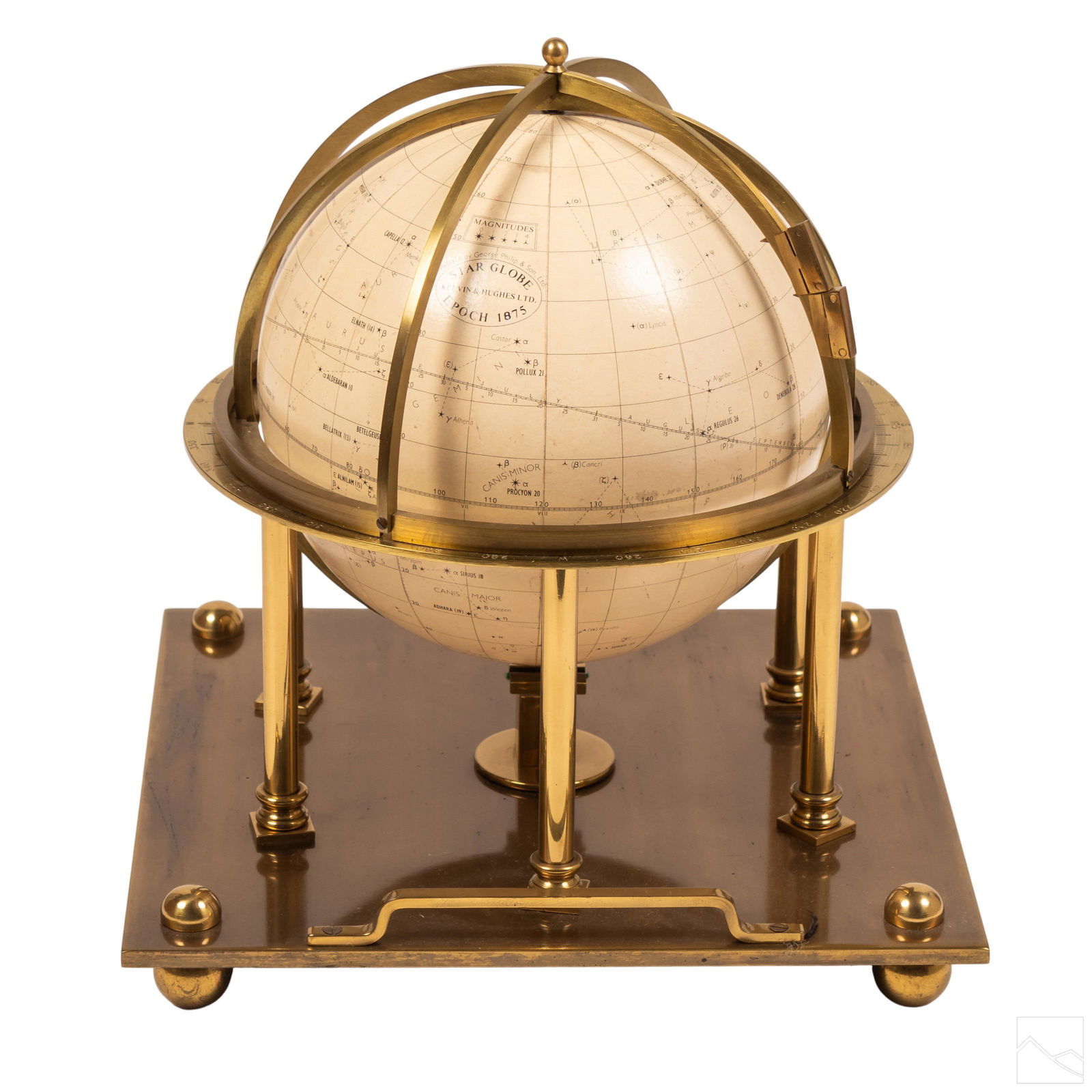 Kelvin Hughes Brass Mounted Celestial Star Globe (1 of 6)