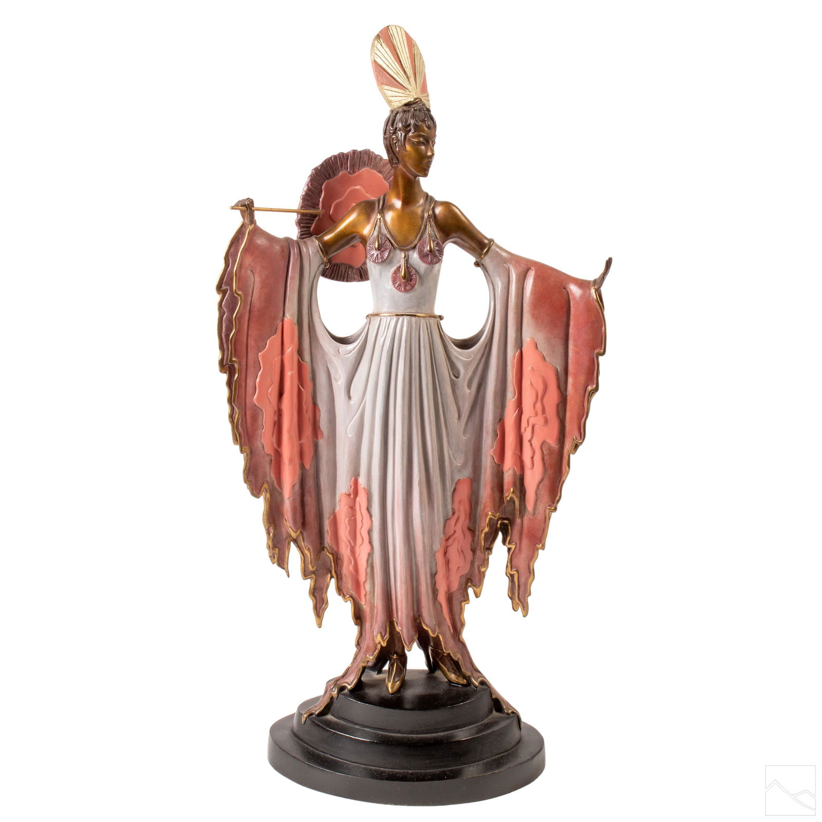 ERTE Romain De Tirtoff Bronze Twilight Sculpture (1 of 11)