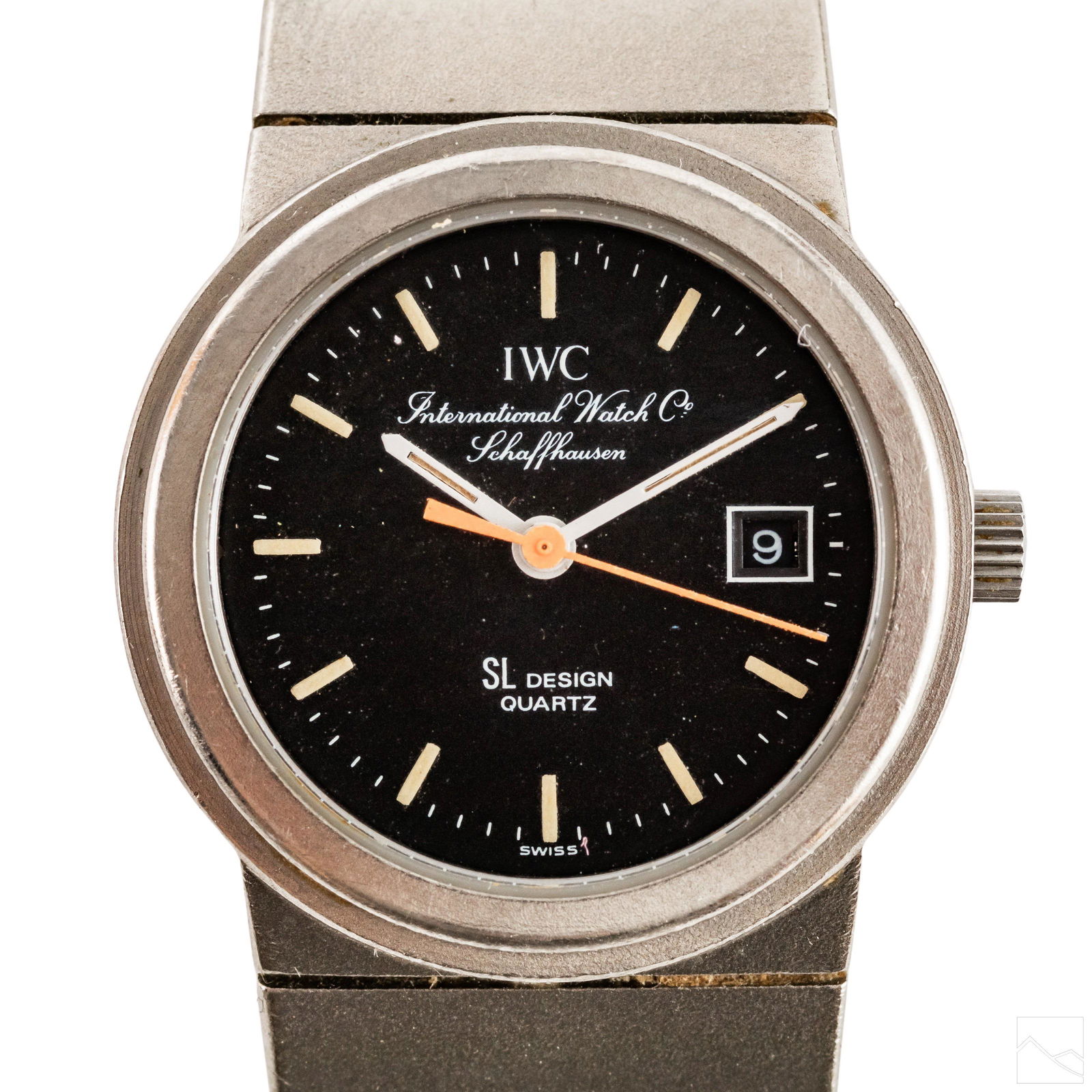 IWC Swiss Porsche Titanium Ladies Date Wrist Watch (1 of 9)