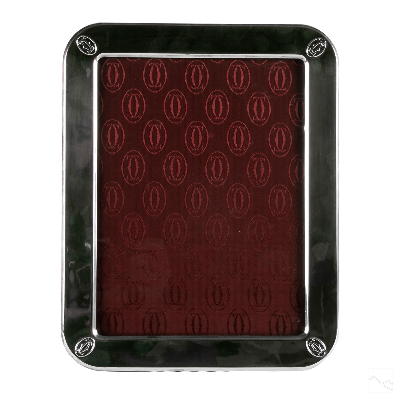 Cartier Vintage LG 11" Sterling Silver Logo Frame (1 of 6)