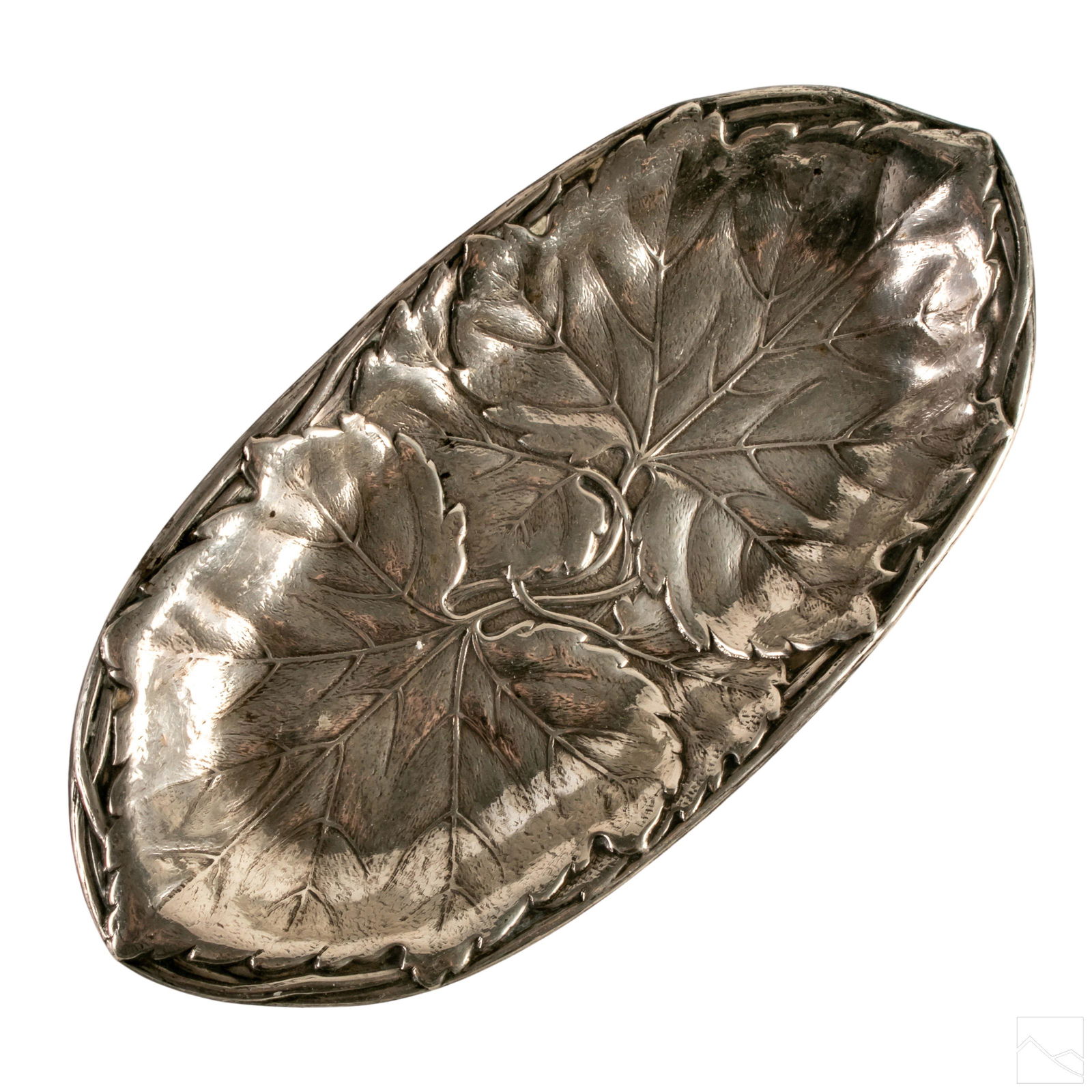 Reed & Barton 1934 Sterling Silver Leaf Tray Dish (1 of 5)
