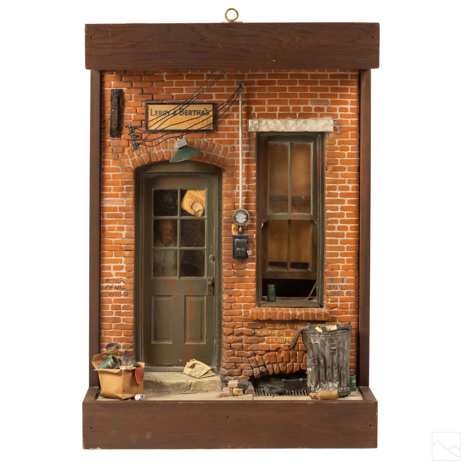 Michael Garman Mixed Dimensional Diorama Sculpture (1 of 9)