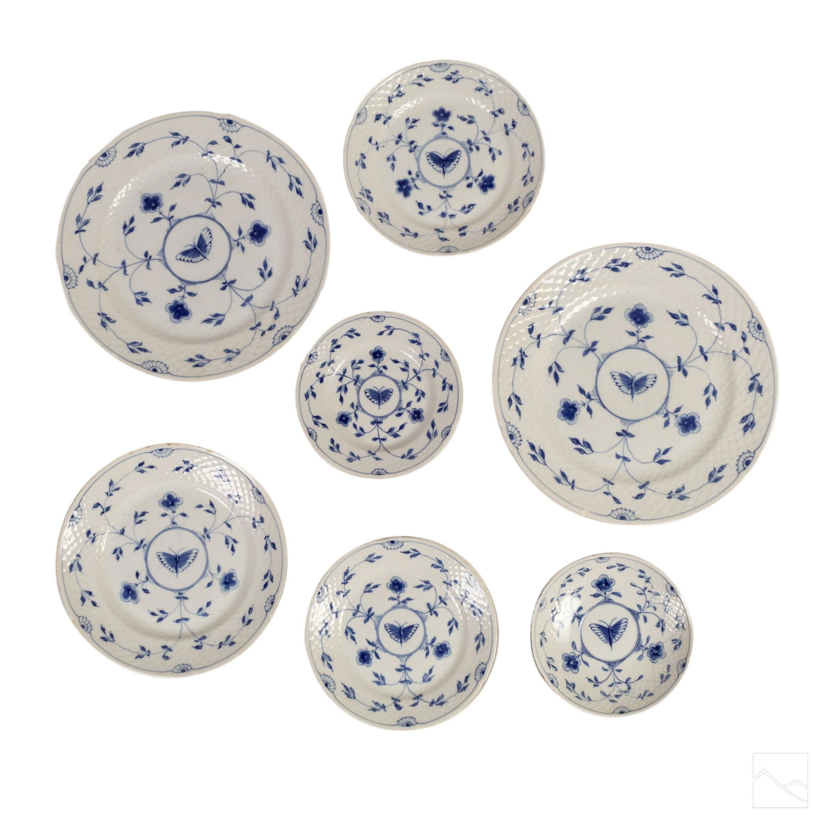 Bing & Grondahl Butterfly Porcelain Plate 31PC SET (1 of 11)